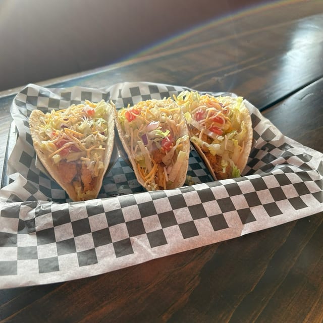 Spicy Chicken Tacos.