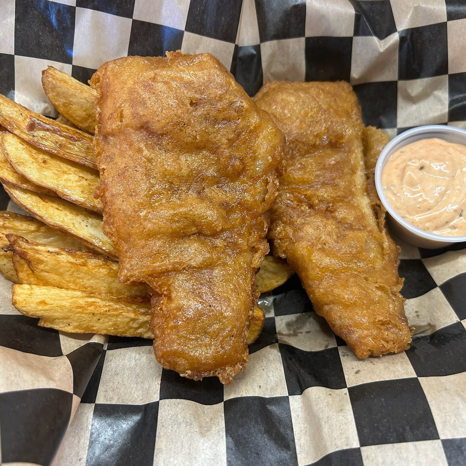 Fish & Chips.
