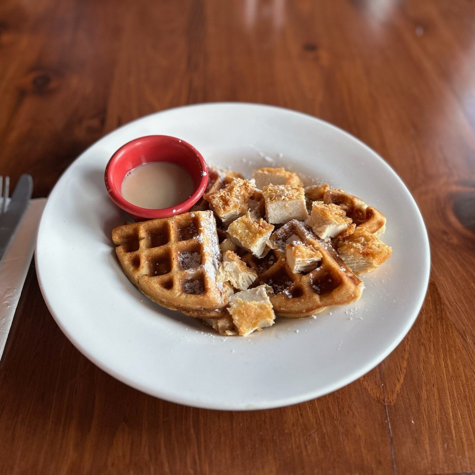 Chicken & Waffles.