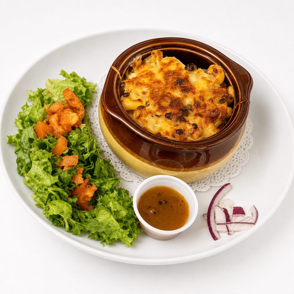 Gourmet Mac & Cheese.