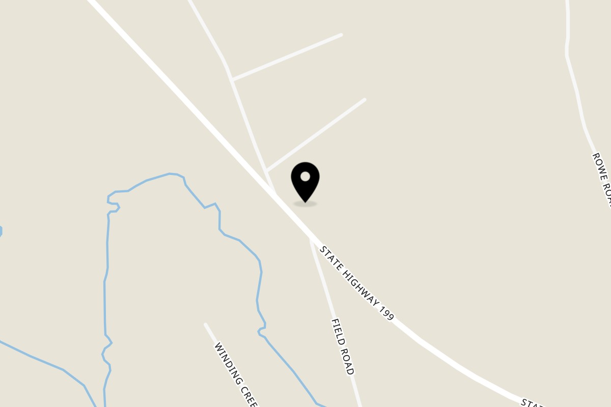 Map showing the location of Rustic Tables Restaurant & Bar on 1215 NY-199 in Red Hook
